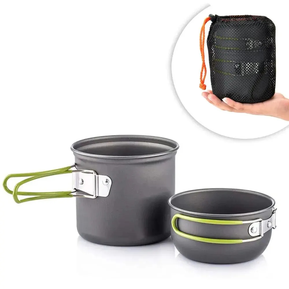 Camping Cooking Kit - Ultralight Camping Pot Set: Camping Cookware