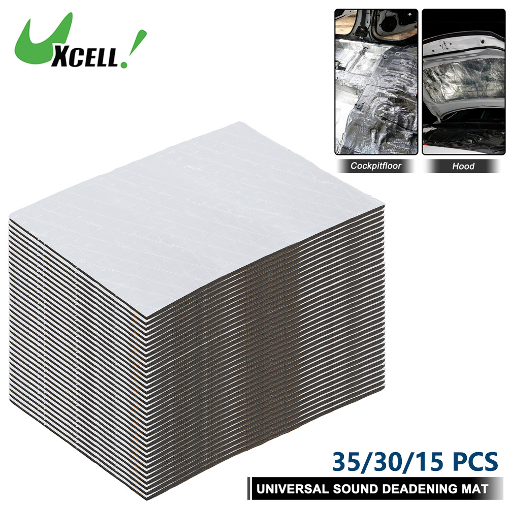 Aluminum Foil Heavy Duty - Uxcell 35/25/15pcs Self-Adhesive Sound Deadening Mat