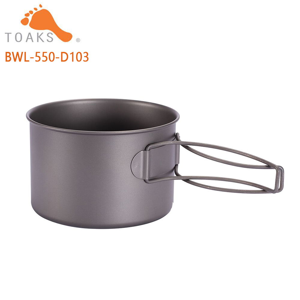 TOAKS BWL-550  Camping Titaniu - Mess Kit Titanium recensione e prezzo