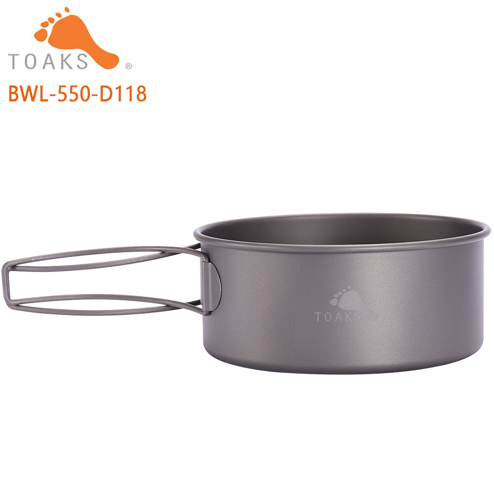 TOAKS BWL-550  Camping Titaniu - Mess Kit Titanium recensione e prezzo