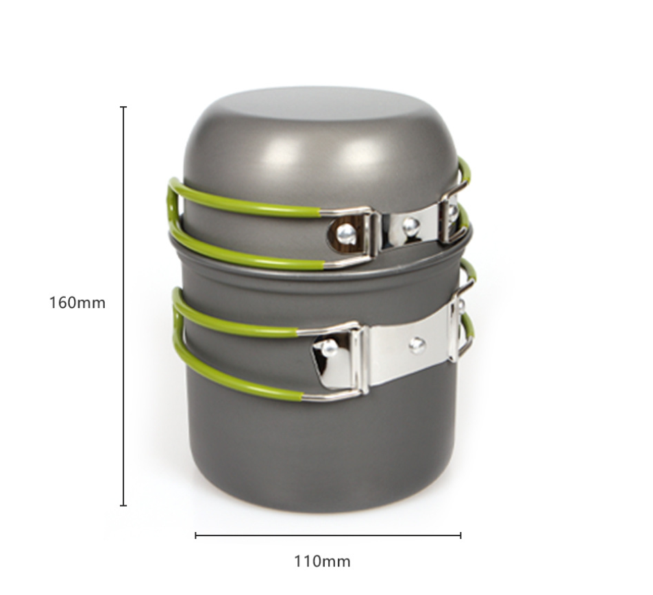 Ultralight Camping Pot Set: Ca - Camping Cooking Kit recensione e prezzo