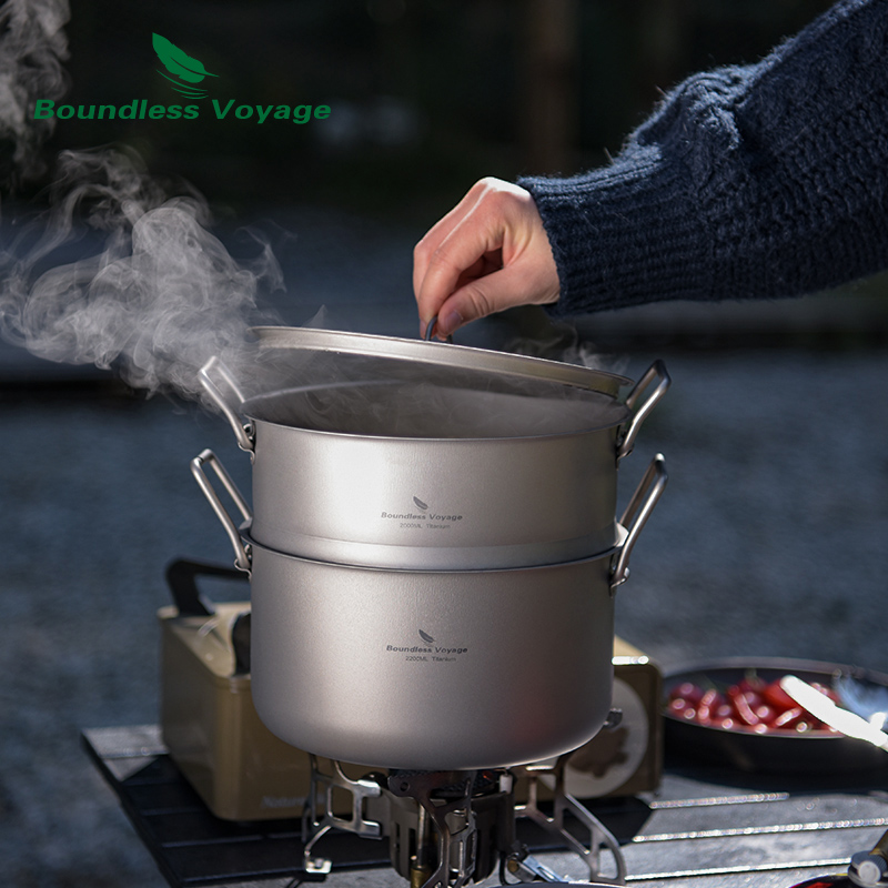 Boundless Voyage Titanium Stea - Mess Kit Titanium recensione e prezzo