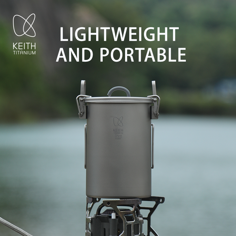 KEITH Pure Titanium Rice Cooke - Camping Cooking Pot recensione e prezzo