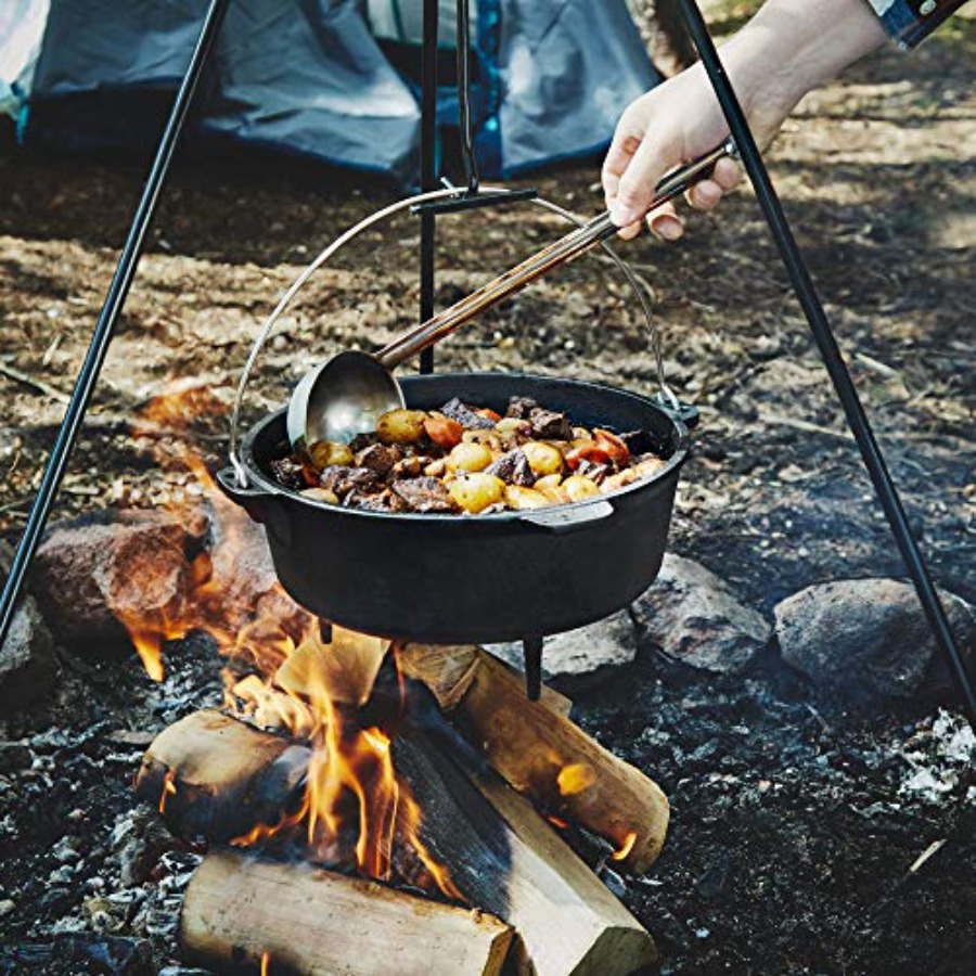 6Qt Cast Iron Camping Dutch Ov - Camp Dutch Oven Cast recensione e prezzo