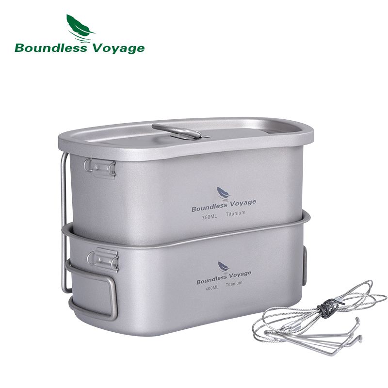 Boundless Voyage Outdoor Milit - Mess Kit Titanium recensione e prezzo