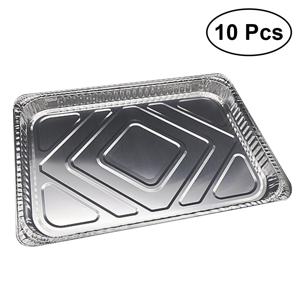 10Pcs Heavy Duty Disposable Al - Aluminum Foil Heavy Duty recensione e prezzo