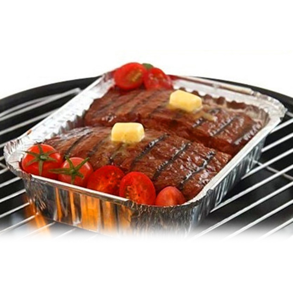 10Pcs Heavy Duty Disposable Al - Aluminum Foil Heavy Duty recensione e prezzo