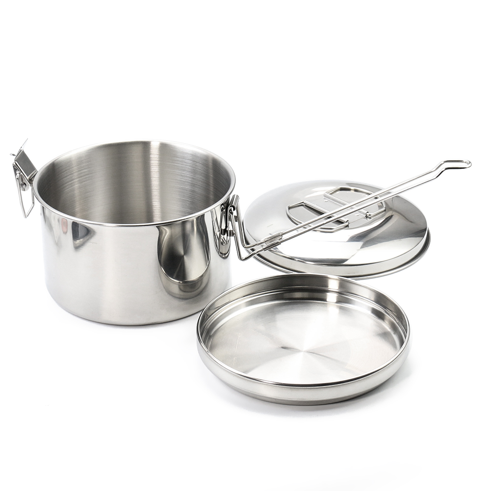 Stainless Steel Camping Hangin - Camping Hanging Cooking Pot recensione e prezzo