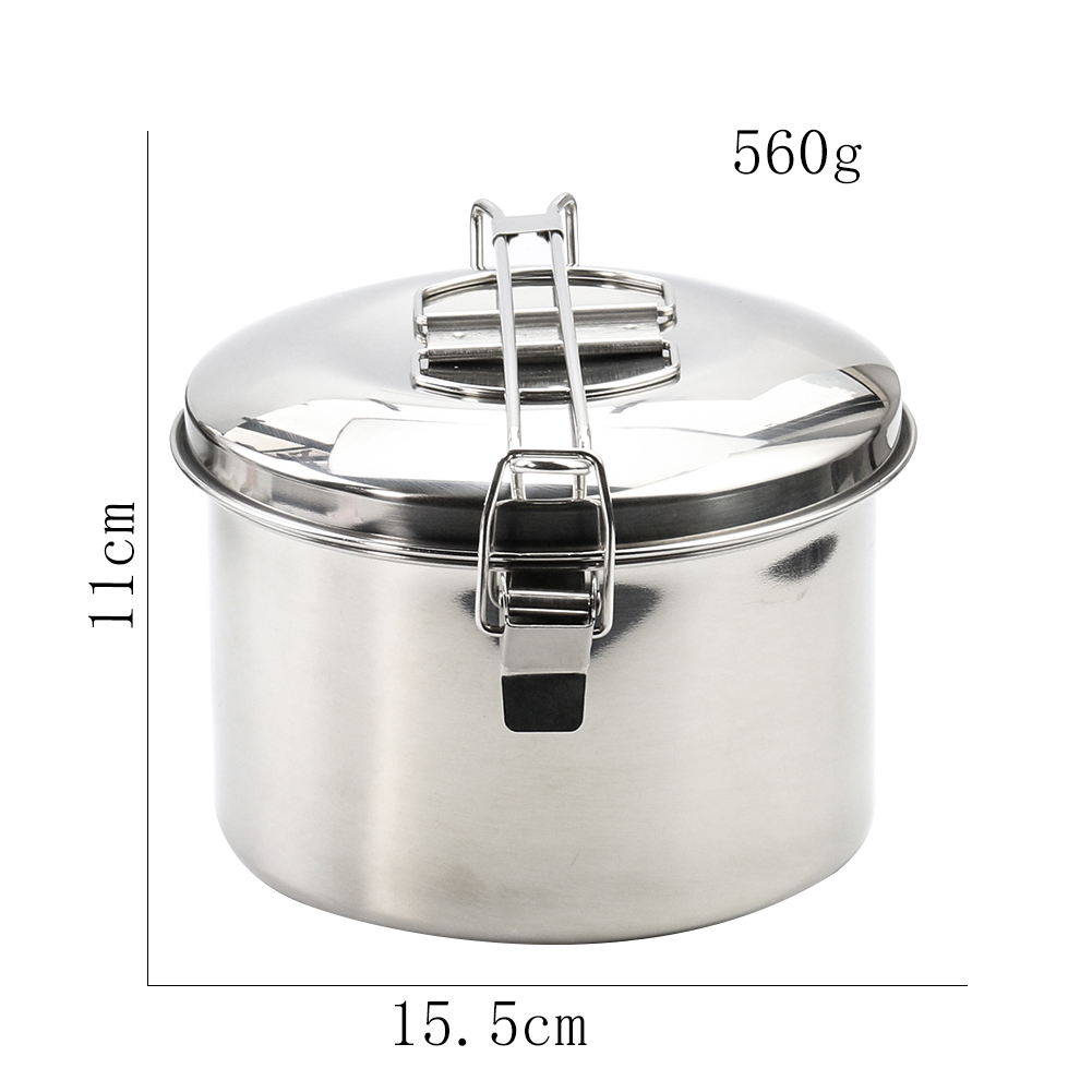 Stainless Steel Camping Hangin - Camping Hanging Cooking Pot recensione e prezzo