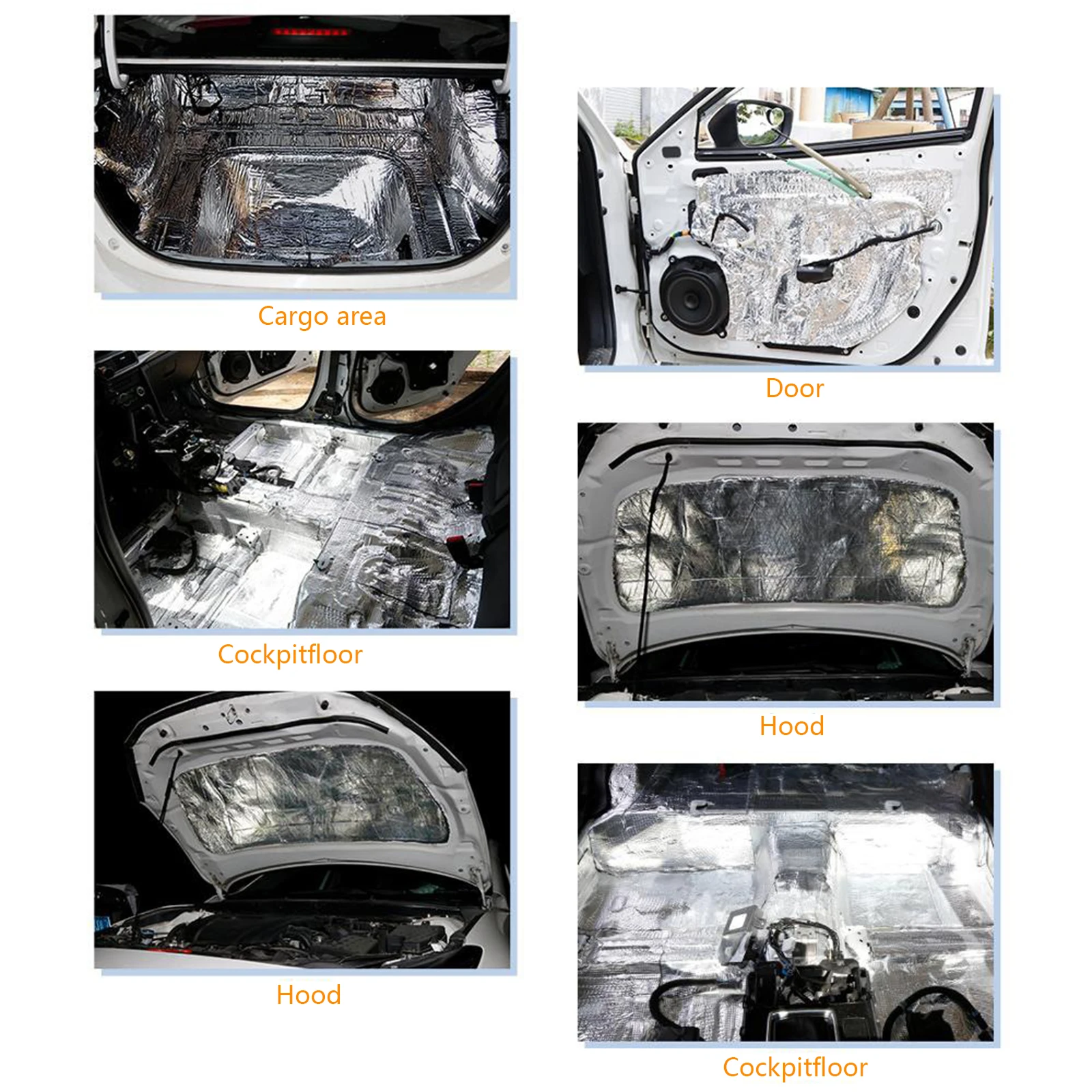 2000*500mm 5/10mm Car Sound Ma - Aluminum Foil Heavy Duty recensione e prezzo