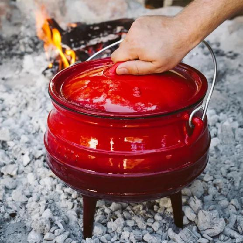 1/2# Cast Iron Enamel Dutch Ov - Camp Dutch Oven Cast recensione e prezzo