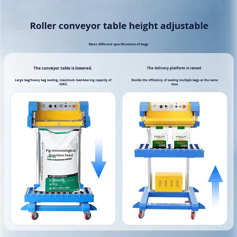 Pneumatic Vertical Foot Sealer - Aluminum Foil Heavy Duty recensione e prezzo