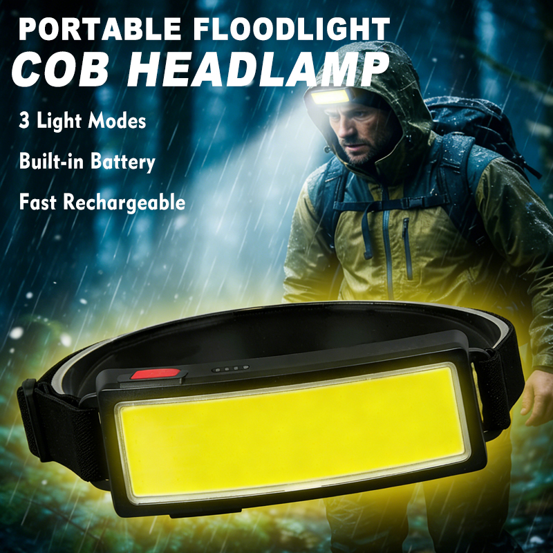 Powerful COB LED Headlamp 4 Li - Camping Cooking Fish recensione e prezzo