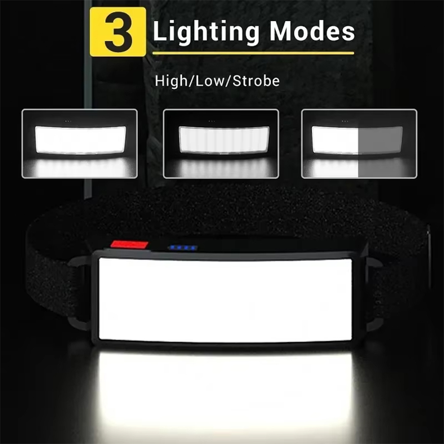 Powerful COB LED Headlamp 4 Li - Camping Cooking Fish recensione e prezzo