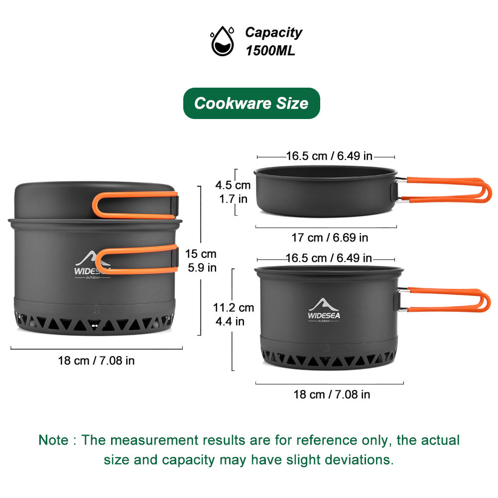Camping Tableware Outdoor Cook - Camping Cooking Kit recensione e prezzo