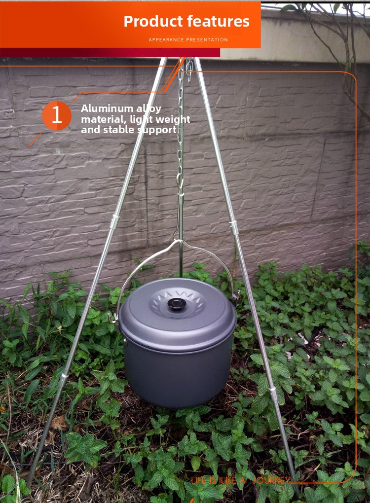 2026Bulin Hanging Pot Outdoor  - Camping Hanging Cooking Pot recensione e prezzo