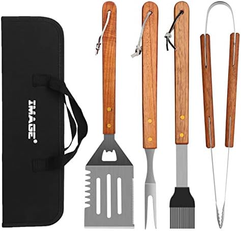 4-Piece Stainless Steel BBQ Gr - Camping Cooking Gifts recensione e prezzo
