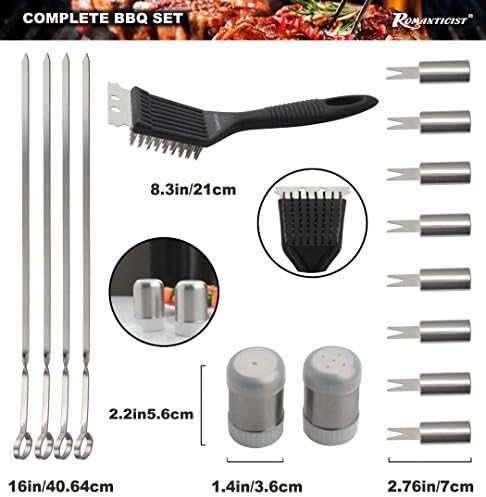 ROMANTICIST 20-Piece Heavy Dut - Camping Cooking Gifts recensione e prezzo