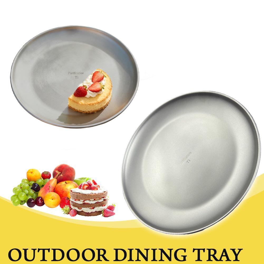 1/2Pcs Titanium Outdoor Campin - Camping Cooking Plate recensione e prezzo