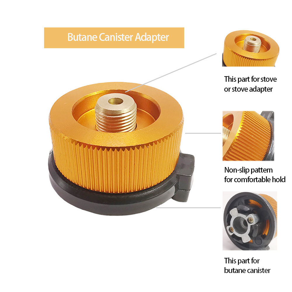 1Pc Camping Stove Adapter Conv - Camping Cooking Propane recensione e prezzo
