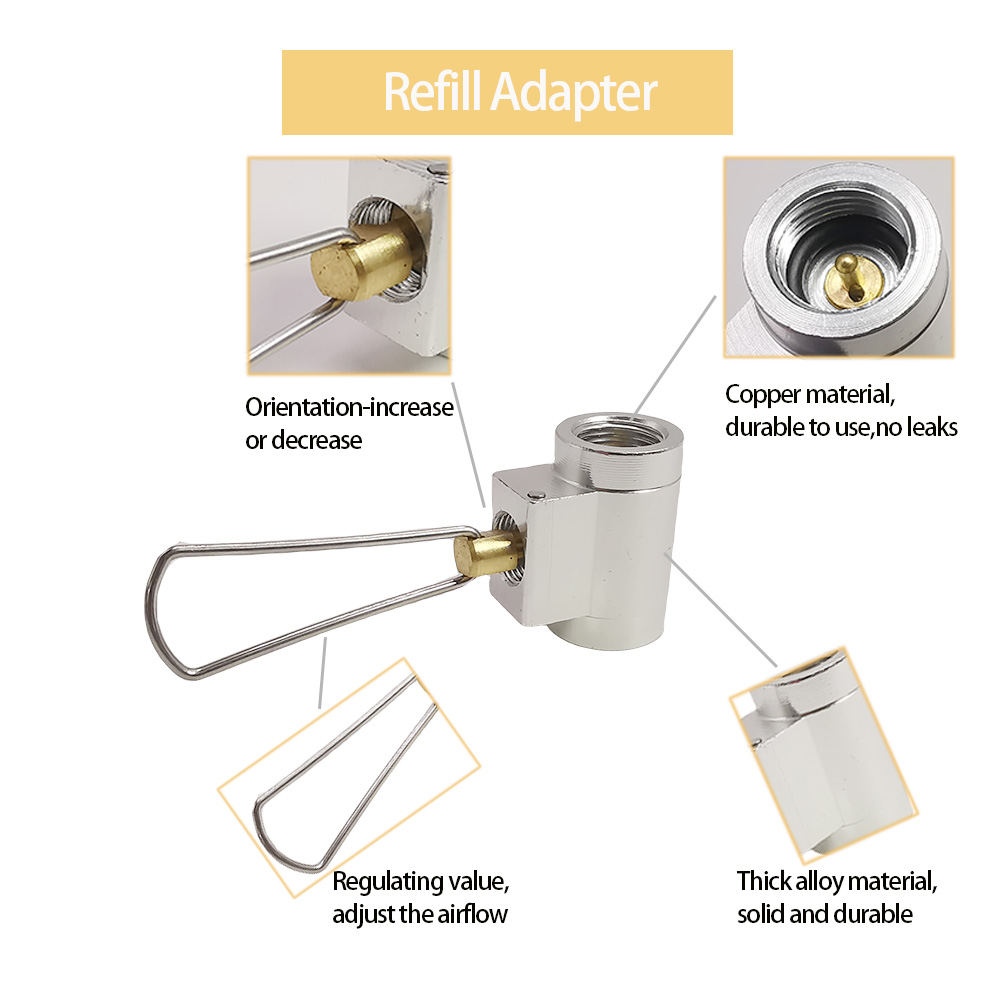 1Pc Camping Stove Adapter Conv - Camping Cooking Propane recensione e prezzo
