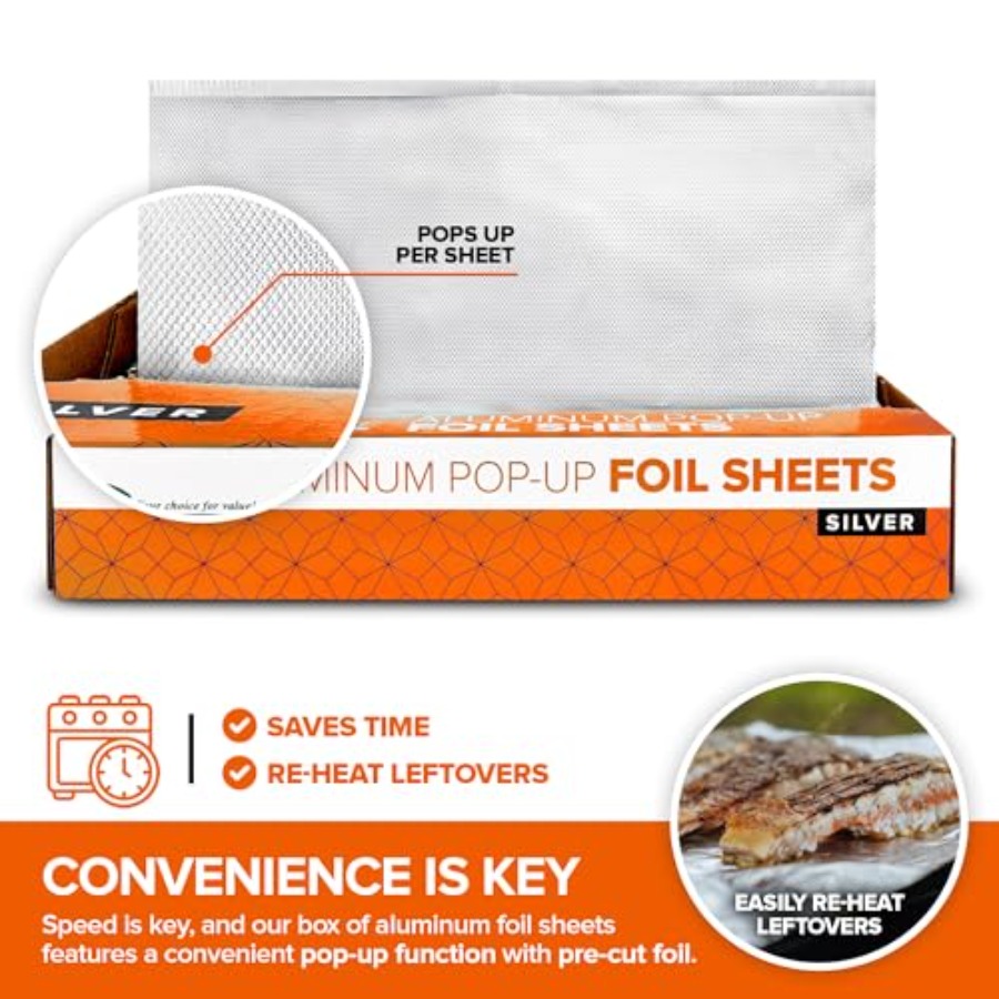 Pre-Cut Deli Aluminum Foil She - Aluminum Foil Heavy Duty recensione e prezzo