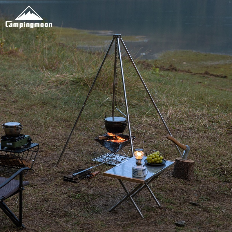 CAMPINGMOON Outdoor MT-130 cam - Camping Hanging Cooking Pot recensione e prezzo