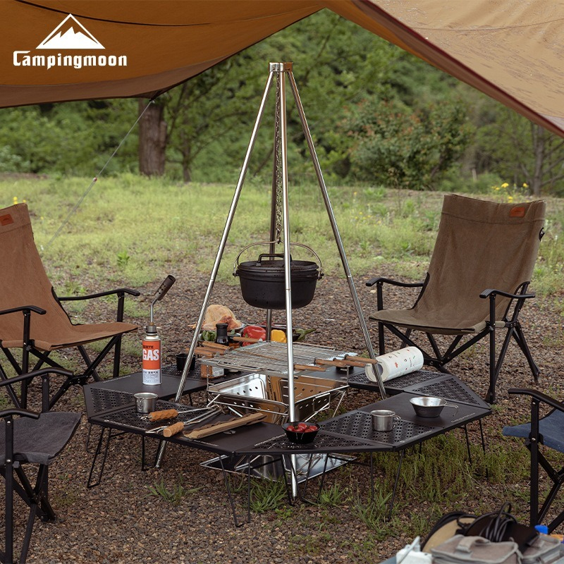 CAMPINGMOON Outdoor MT-130 cam - Camping Hanging Cooking Pot recensione e prezzo