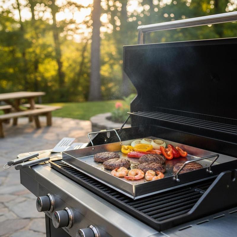 Universal Flat Top Griddle 18x - Camping Cooking Plate recensione e prezzo