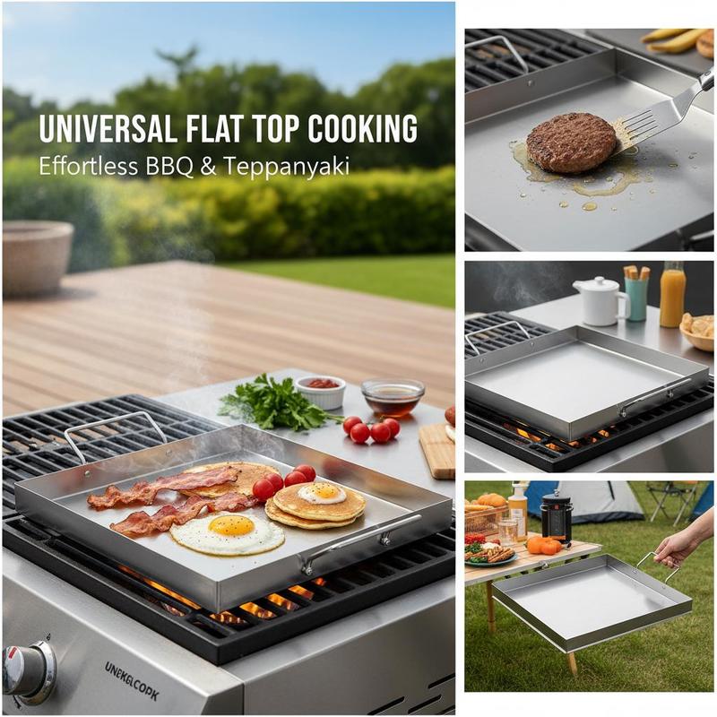 Universal Flat Top Griddle 18x - Camping Cooking Plate recensione e prezzo