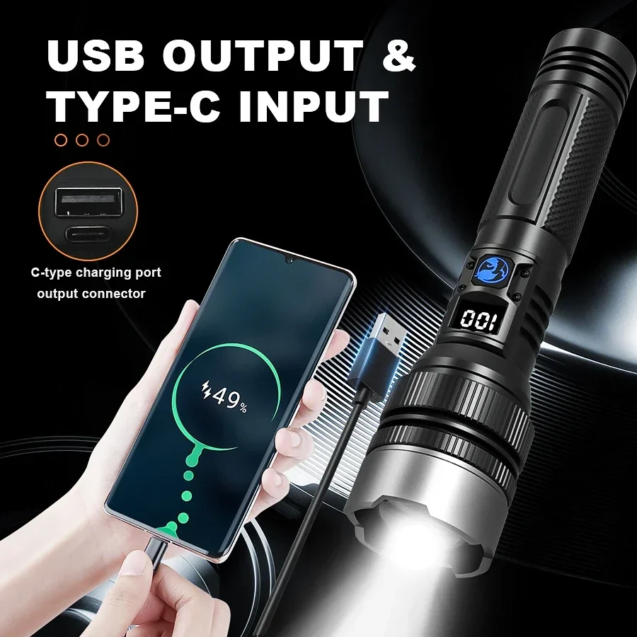 Ultra-Bright Rechargeable Flas - Camping Cooking Fish recensione e prezzo