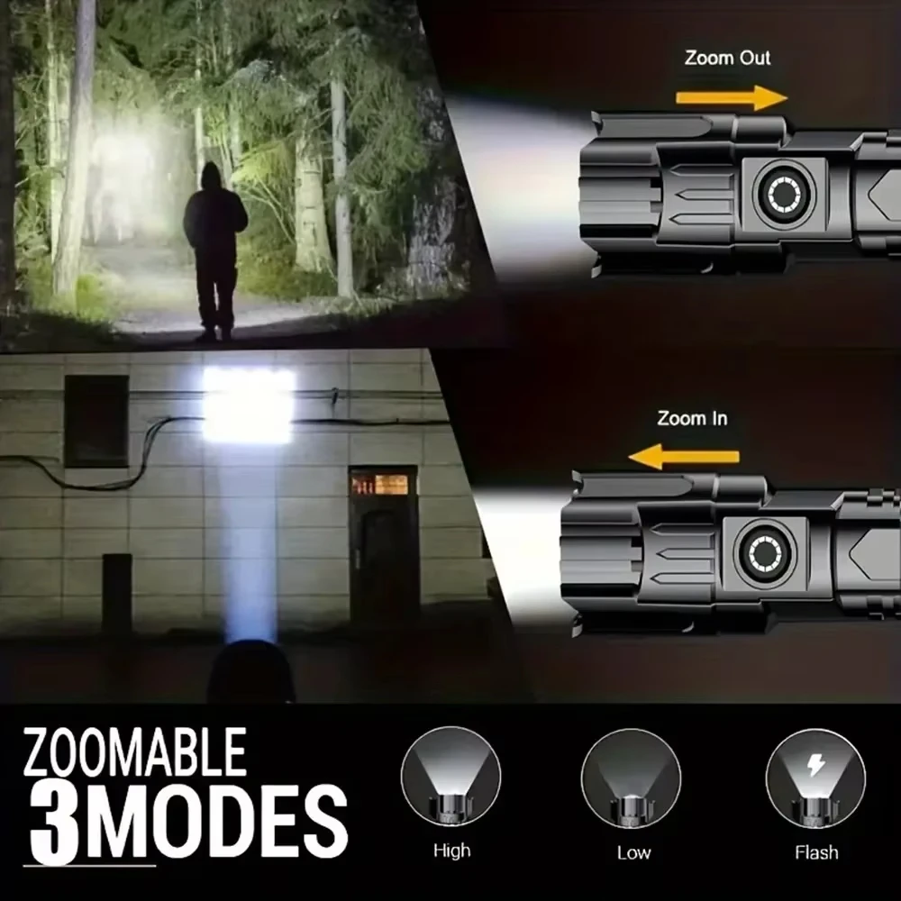 Super Bright LED Flashlight US - Camping Cooking Fish recensione e prezzo