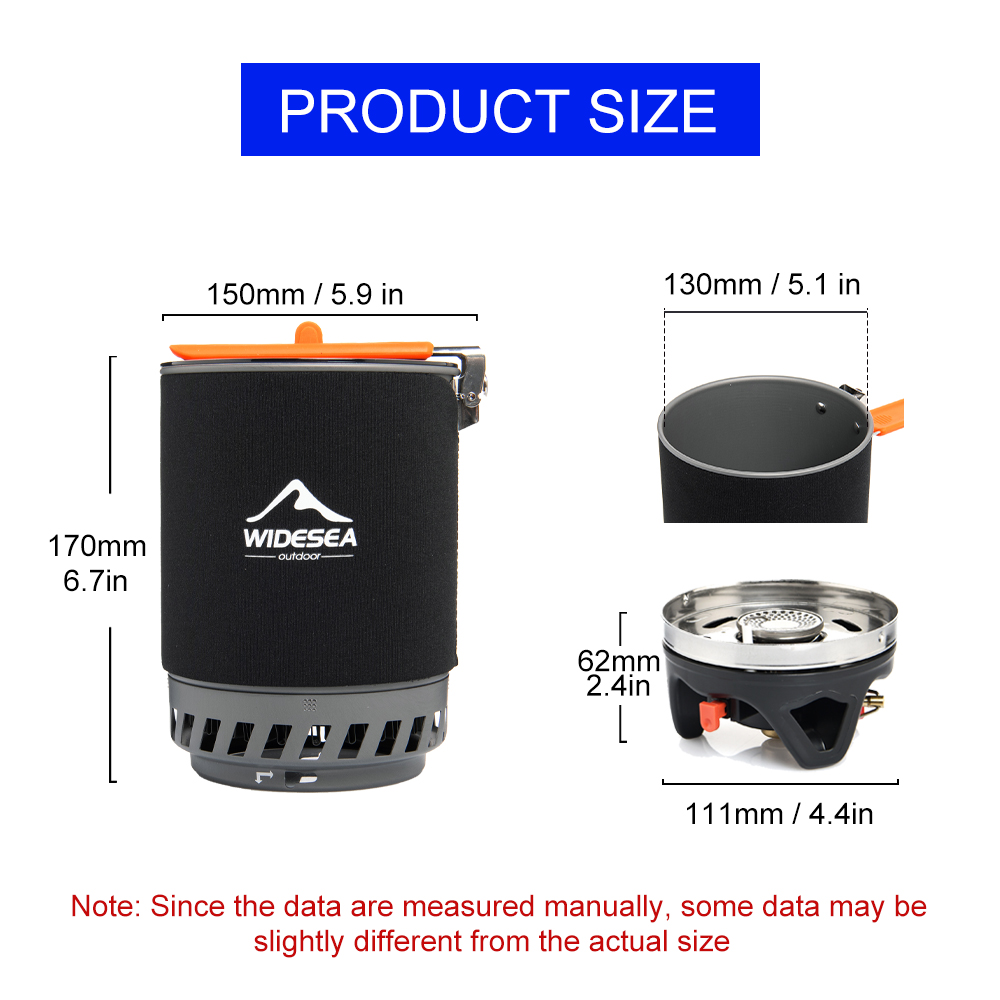 Widesea Camping Cooking System - Camping Cooking Kit recensione e prezzo