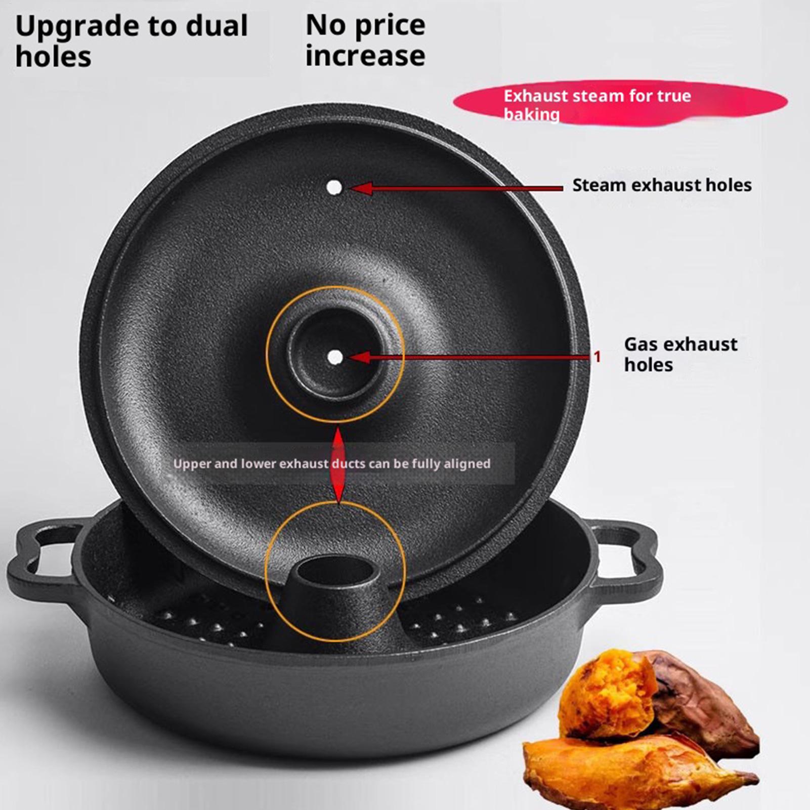 Cast Iron Cauldron For Cooking - Camp Dutch Oven Cast recensione e prezzo