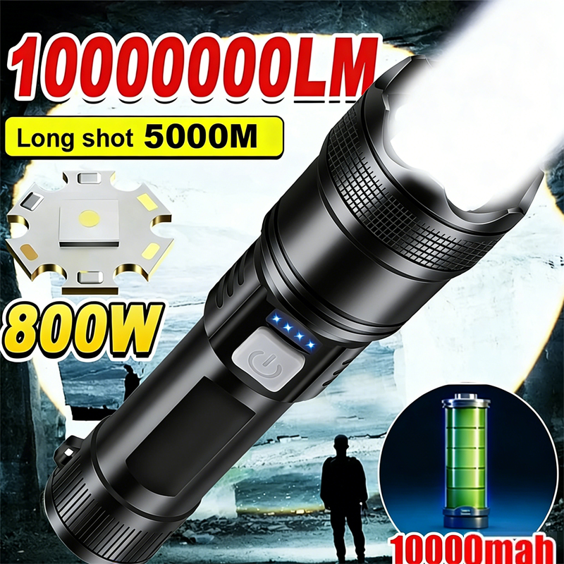 High Strong Power Led Flashlig - Camping Cooking Fish recensione e prezzo