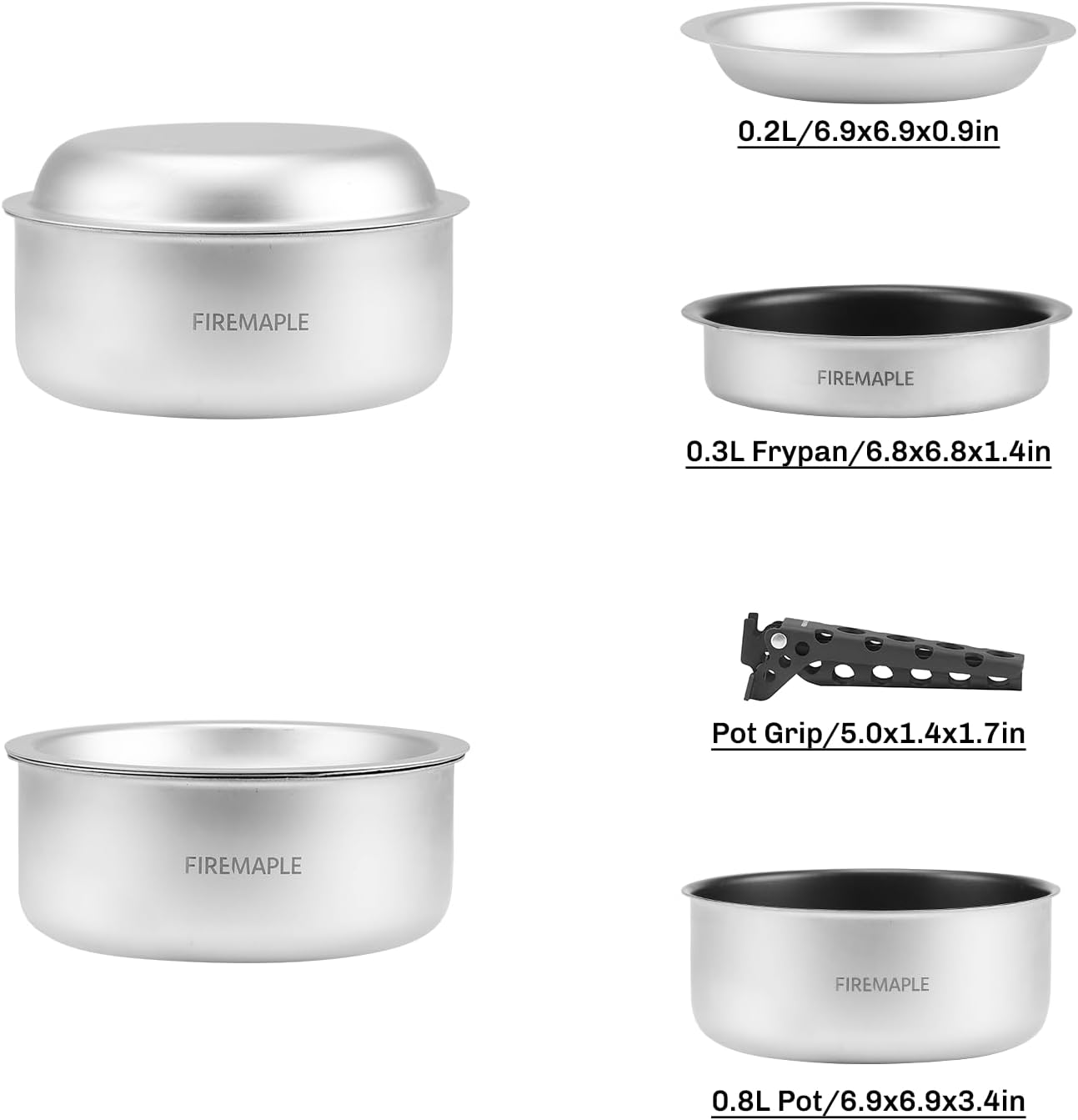 Fire-Maple Frost Ultralight Al - Mess Kit Titanium recensione e prezzo