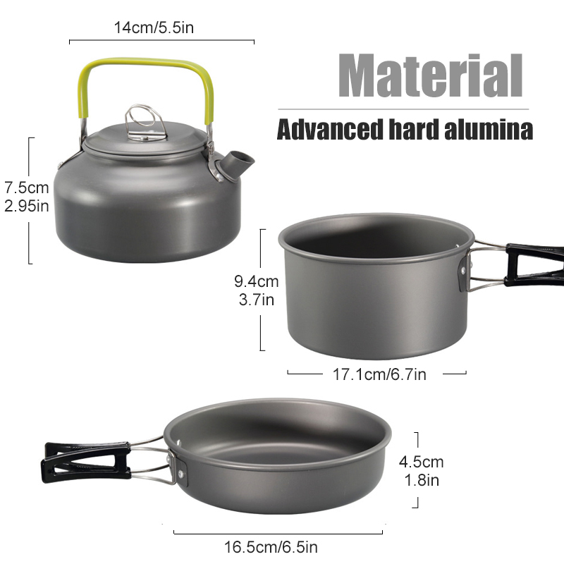 WESTTUNE Camping Cookware Kit  - Camping Cooking Kit recensione e prezzo