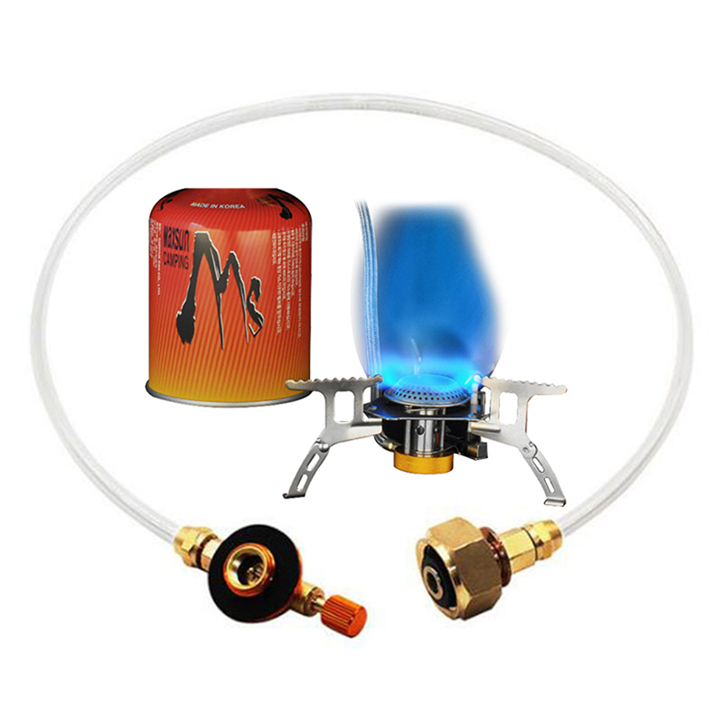 Outdoor Camping Gas Stove Prop - Camping Cooking Propane recensione e prezzo