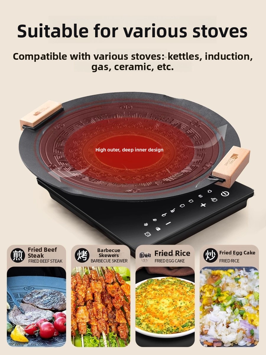 Portable Induction BBQ Grill S - Camping Cooking Plate recensione e prezzo
