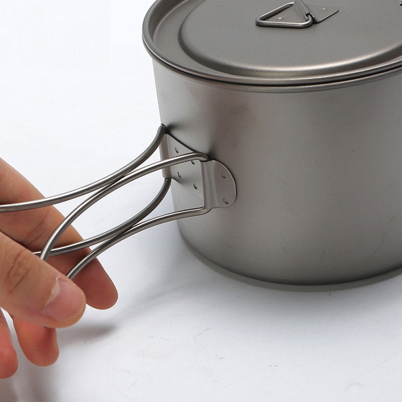 Outdoor Picnic Titanium Cookin - Camping Cooking Pot recensione e prezzo