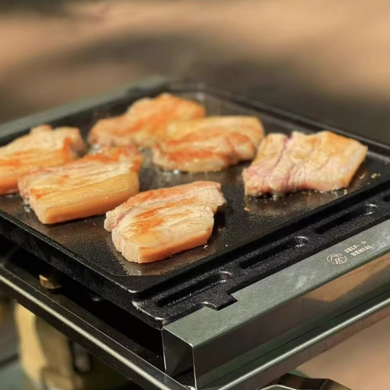 Outdoor Barbecue Grill Plate f - Camping Cooking Plate recensione e prezzo