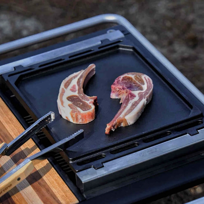 Outdoor Barbecue Grill Plate f - Camping Cooking Plate recensione e prezzo