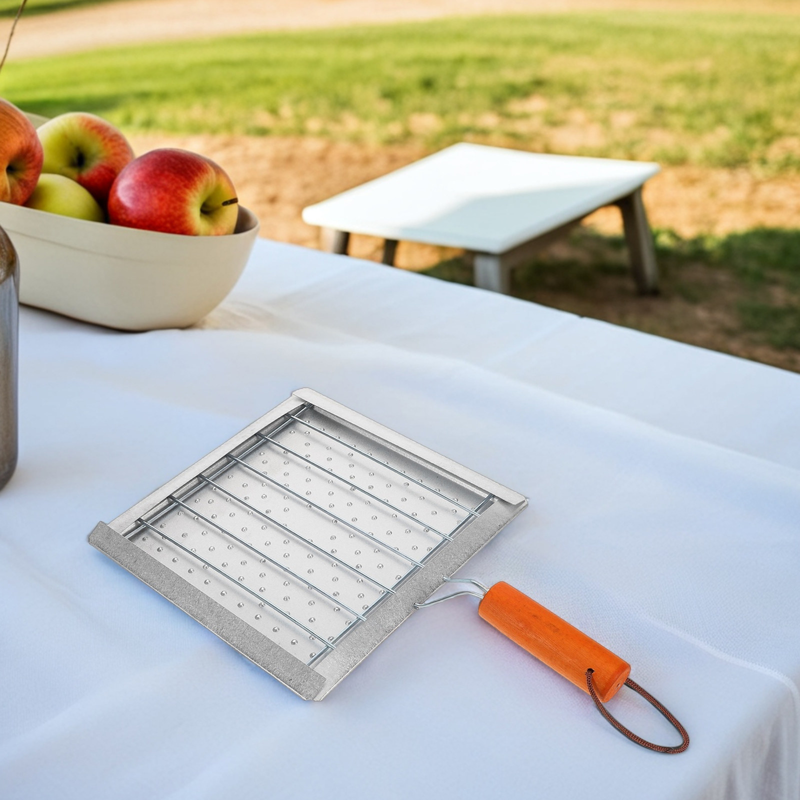 Portable Foldable Camp Toaster - Camping Cooking Vegetables recensione e prezzo