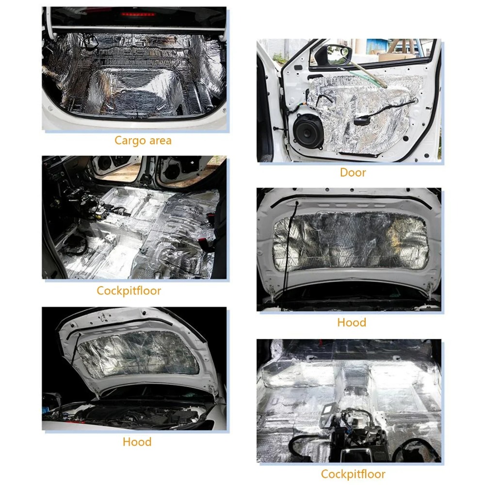5/10MM Sound Deadener Heat Ins - Aluminum Foil Heavy Duty recensione e prezzo