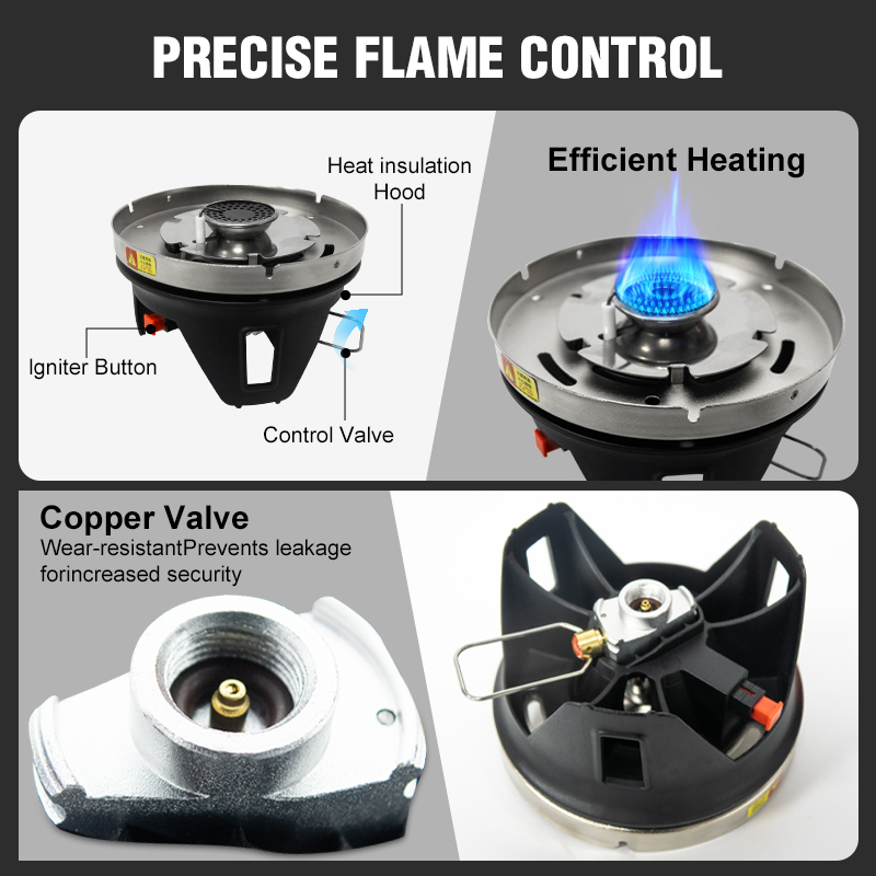 WESTTUNE Outdoor Cooking Syste - Camping Cooking Propane recensione e prezzo