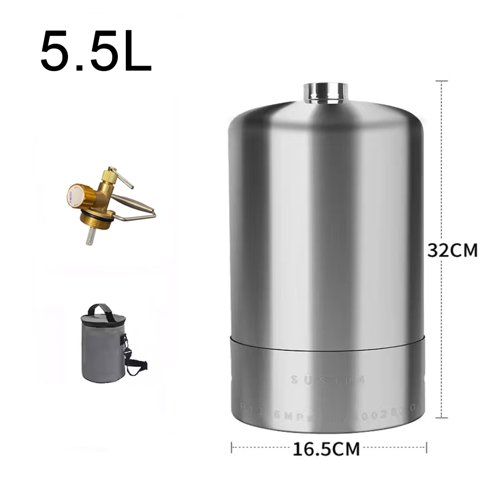 3.0/4.0L/5.5L Empty Gas Bottle - Camping Cooking Propane recensione e prezzo