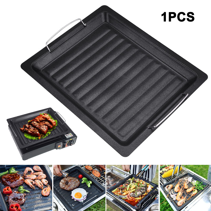 Outdoors Thick Square Grill Pa - Camping Cooking Pot recensione e prezzo