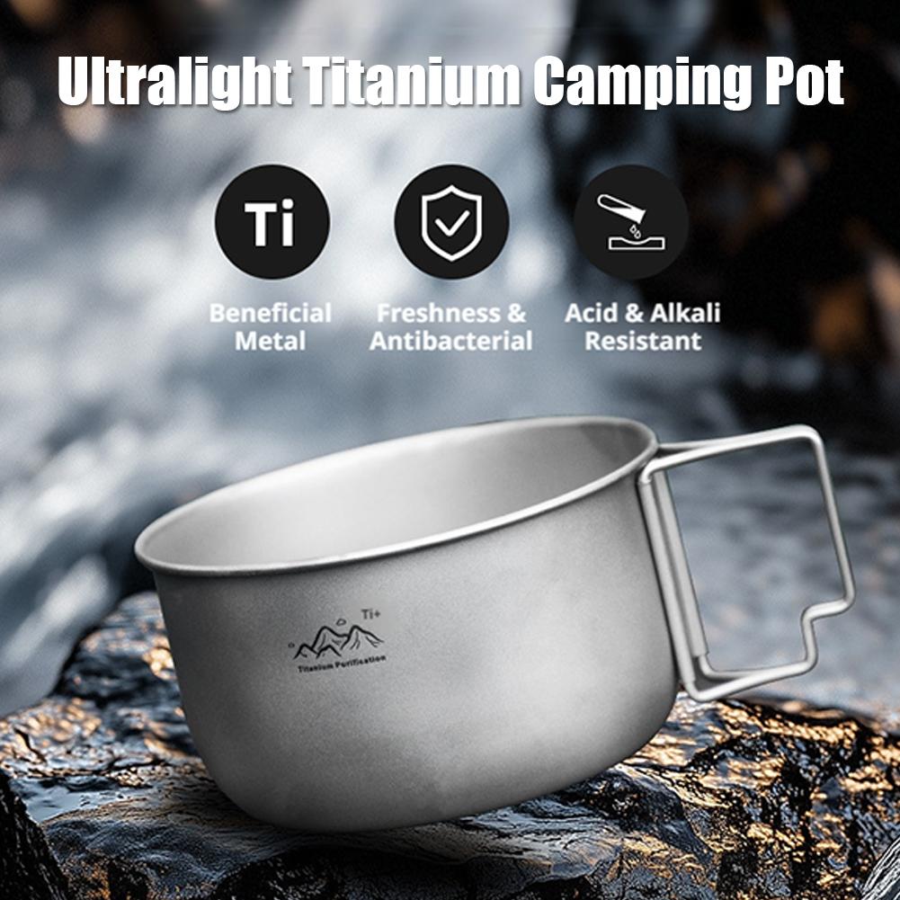 Titanium Hanging Pot Lightweig - Camping Hanging Cooking Pot recensione e prezzo