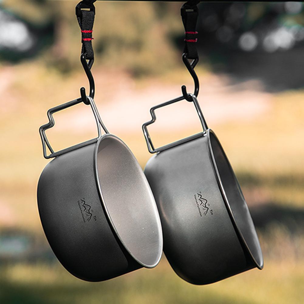 Titanium Hanging Pot Lightweig - Camping Hanging Cooking Pot recensione e prezzo