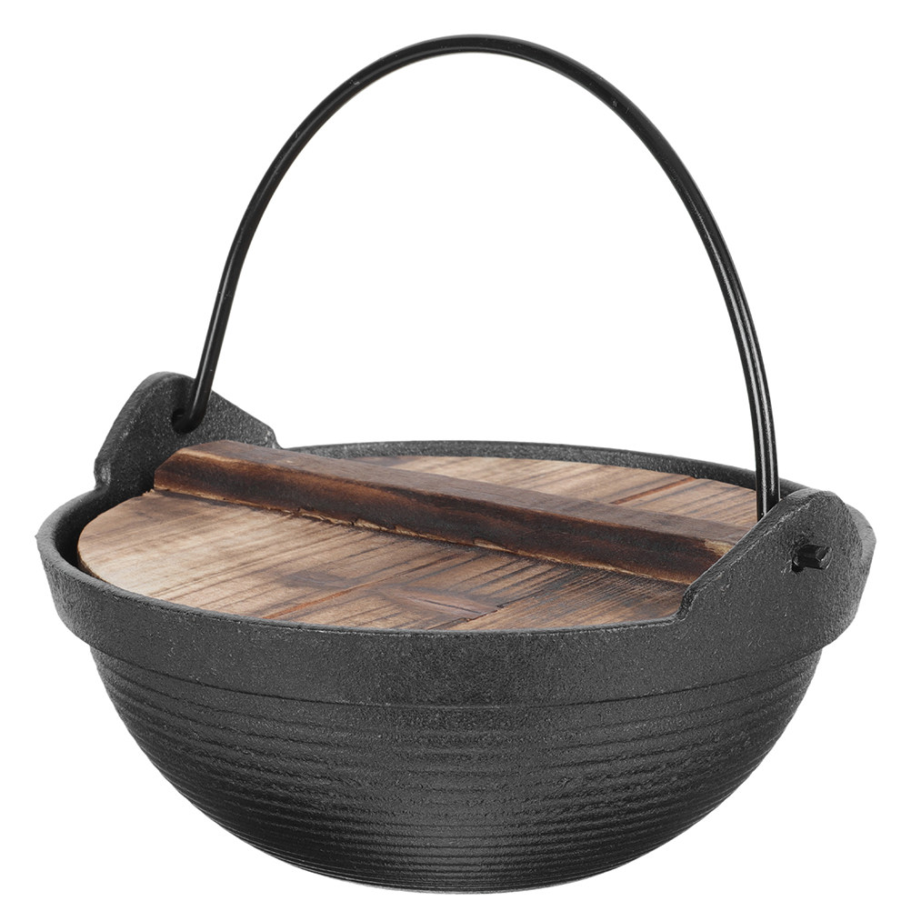 Japanese Style Cast Iron Stewi - Camping Hanging Cooking Pot recensione e prezzo
